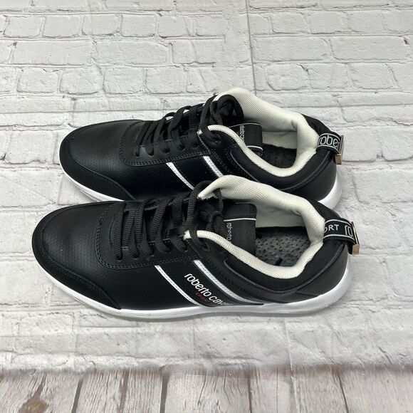 Roberto Cavalli Men\'s Sports Sneakers Shoes Black Size US 8.5 / UK 7.5 / EU 41 main image 9